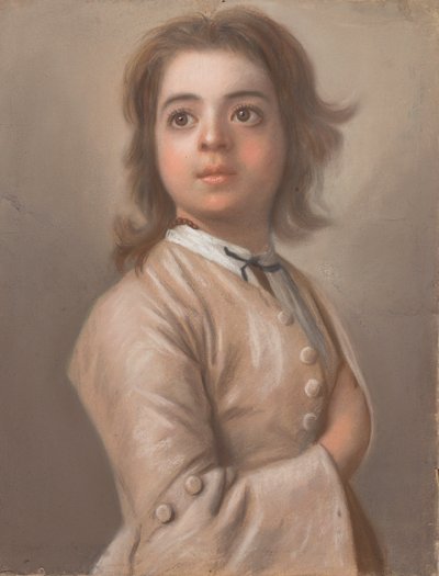 Study of a Boy Half-Length by Jean Étienne Liotard